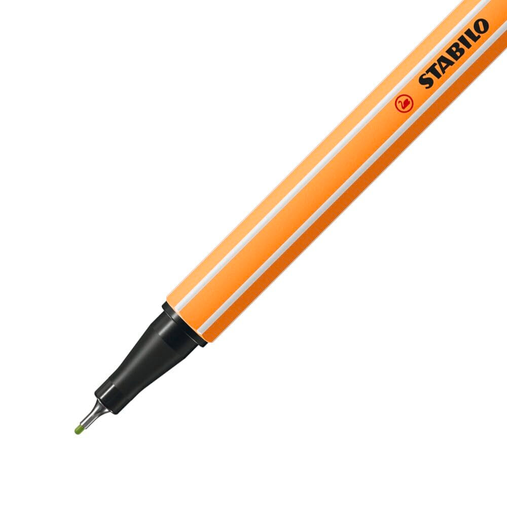 STABILO point 88 - Fineliner - ColorParade - Pack of 20 - Assorted Colours with Hanging Loop 3