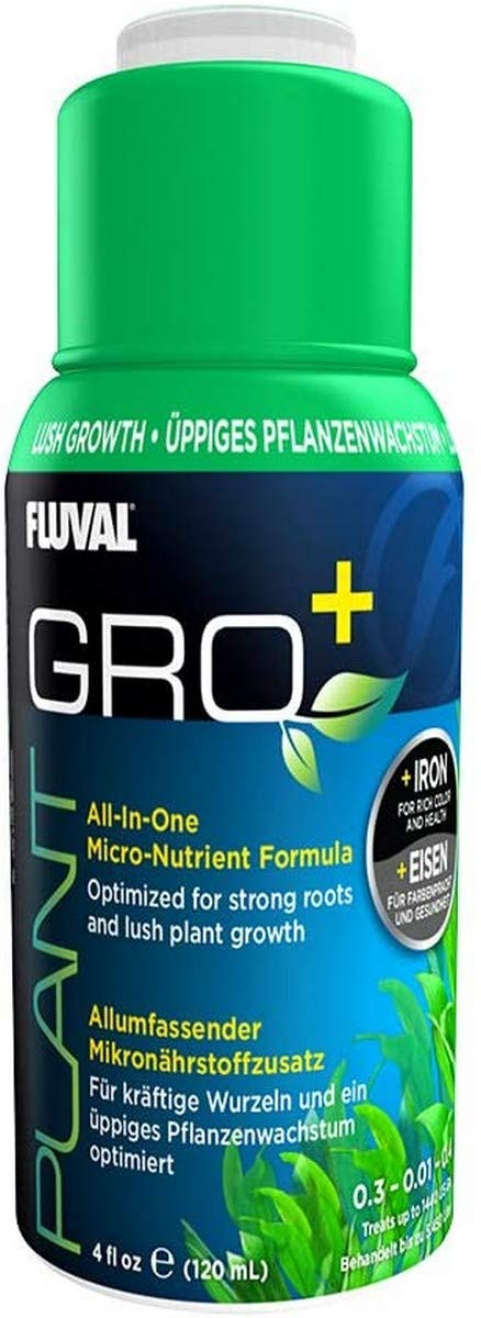 Fluval Plant Gro Aquarium Plant Fertiliser - Liquid, 120 ml | Promotes Growth & Vitality 1