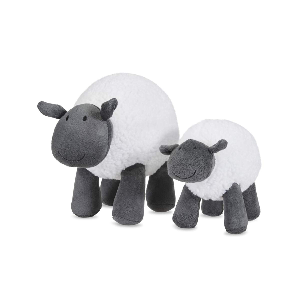 Petface Stanley the Sheep Plush Dog Toy - Medium Size | Squeaker Included | Lightweight 5