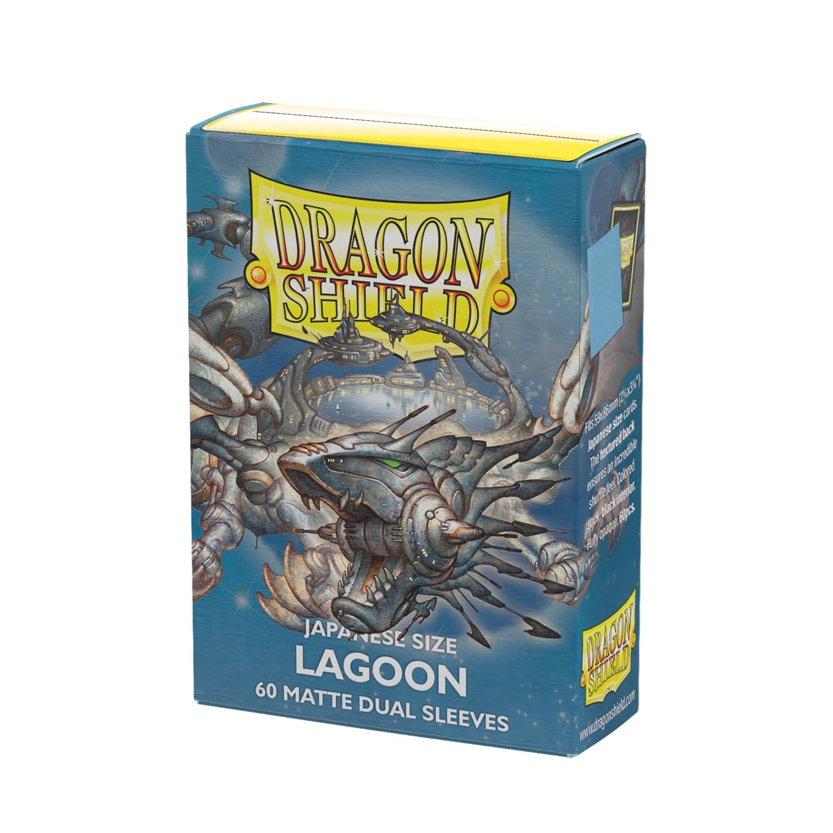 Dragon Shield Dual Matte Japanese Sleeves (60-Pack) - Lagoon 3