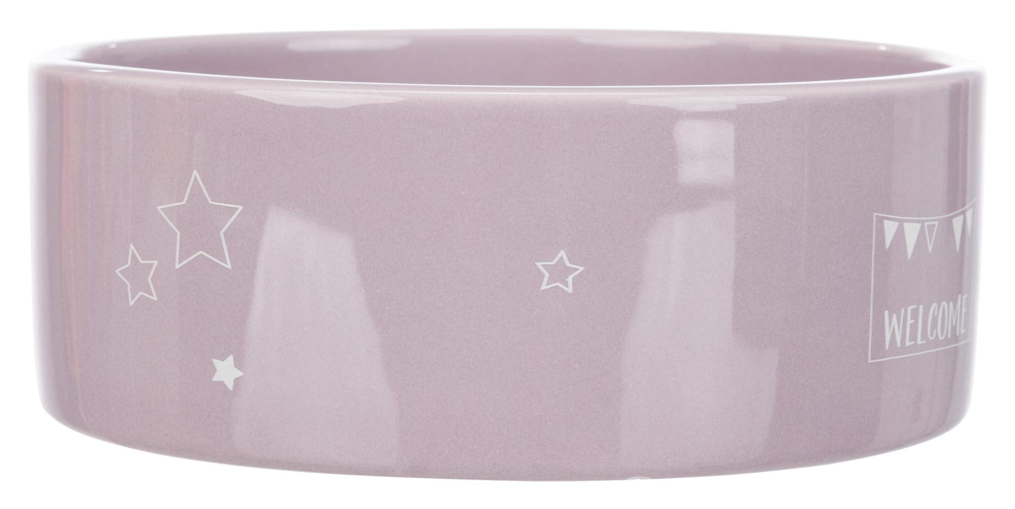 TRIXIE Junior Ceramic Bowl - 0.3L Capacity | 12 cm Diameter | Non-Slip Base 5