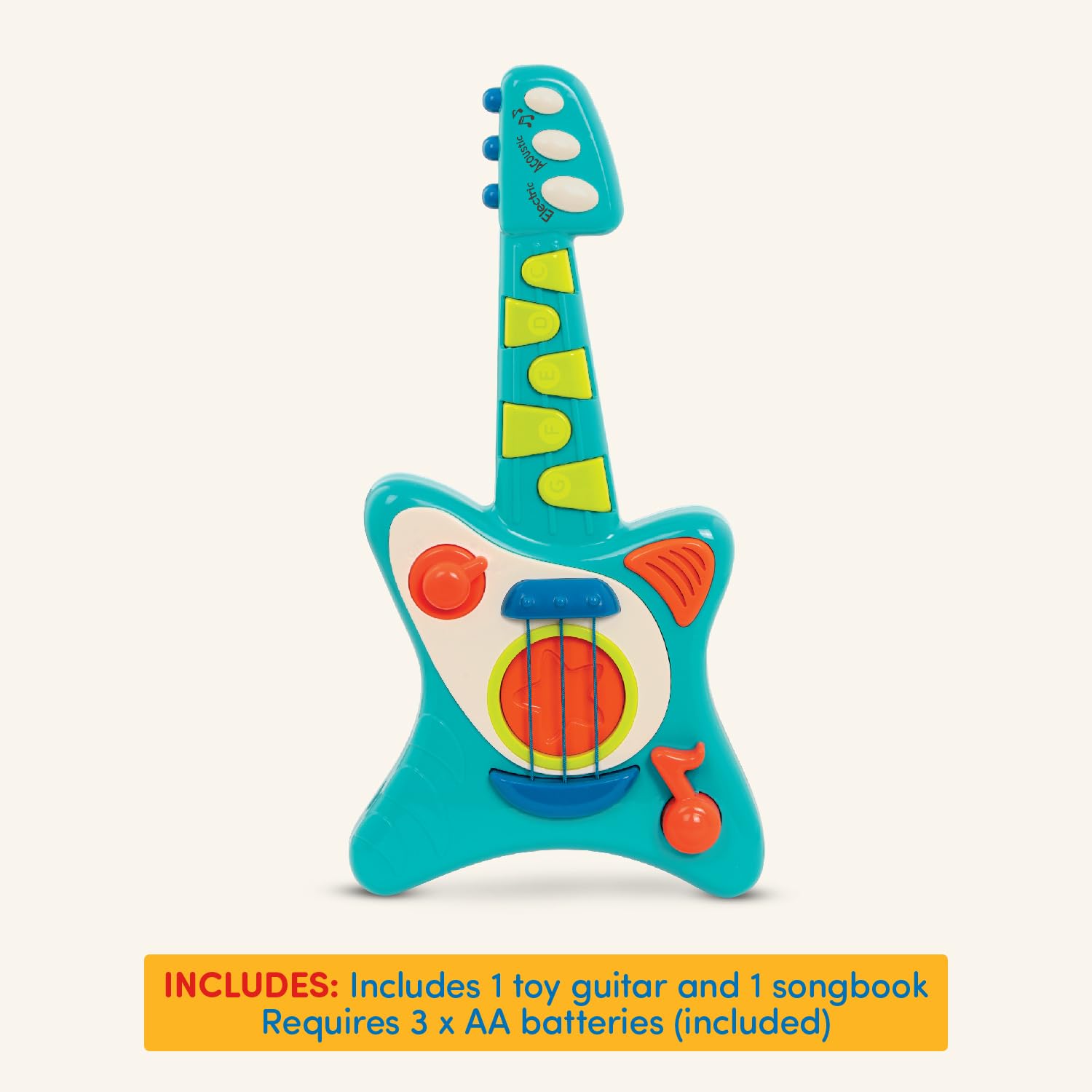Battat Lil' Rocker's Toy Guitar - Musical Instrument for Toddlers 2 Years and Up 14