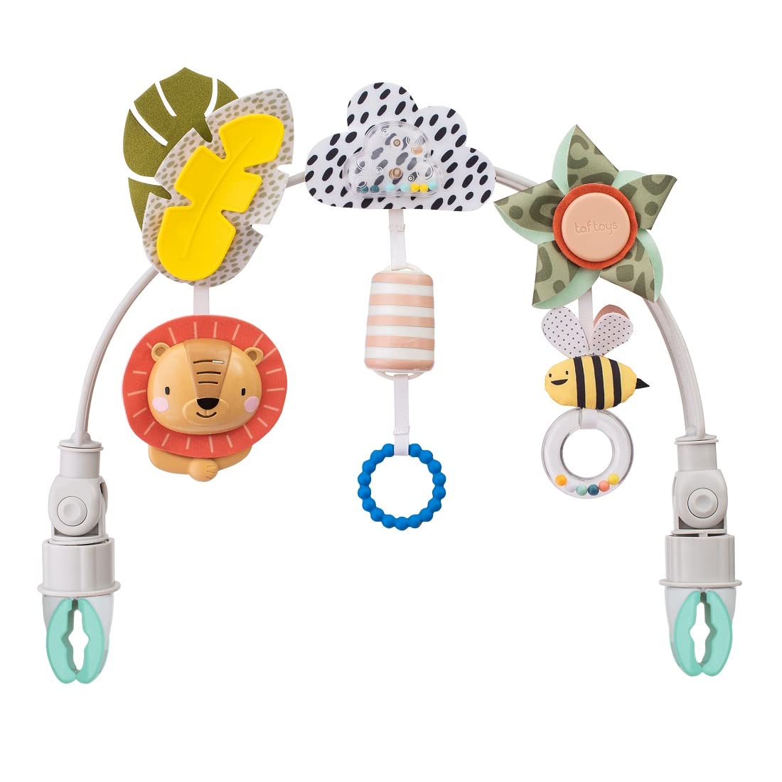 Taf Toys Savannah Adventures Arch - Activity Travel Toy for Strollers & Prams | Unisex Baby