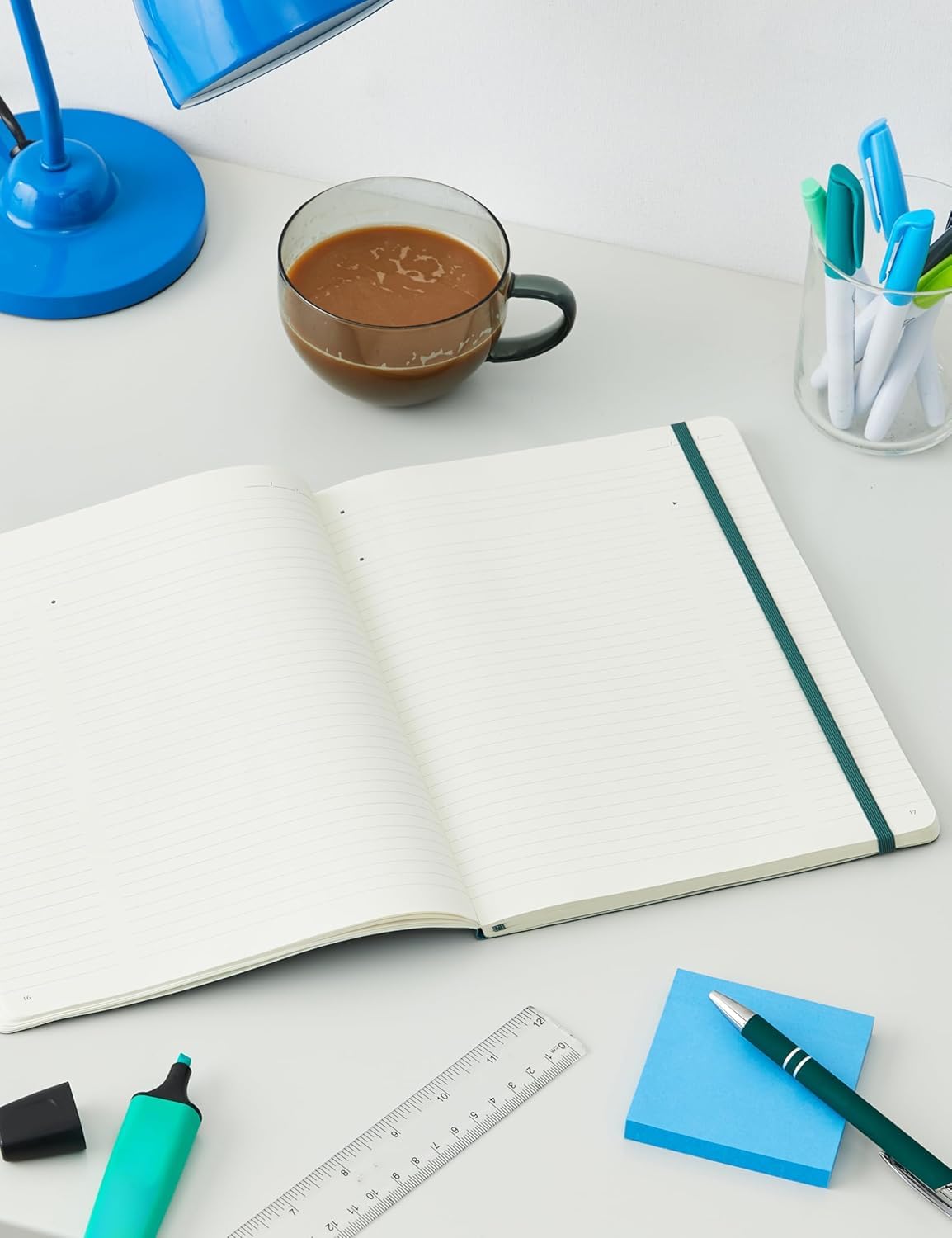 Moleskine Pro Notebook - Professional Work Planner | Soft Cover | Forest Green | XL 19x25 cm