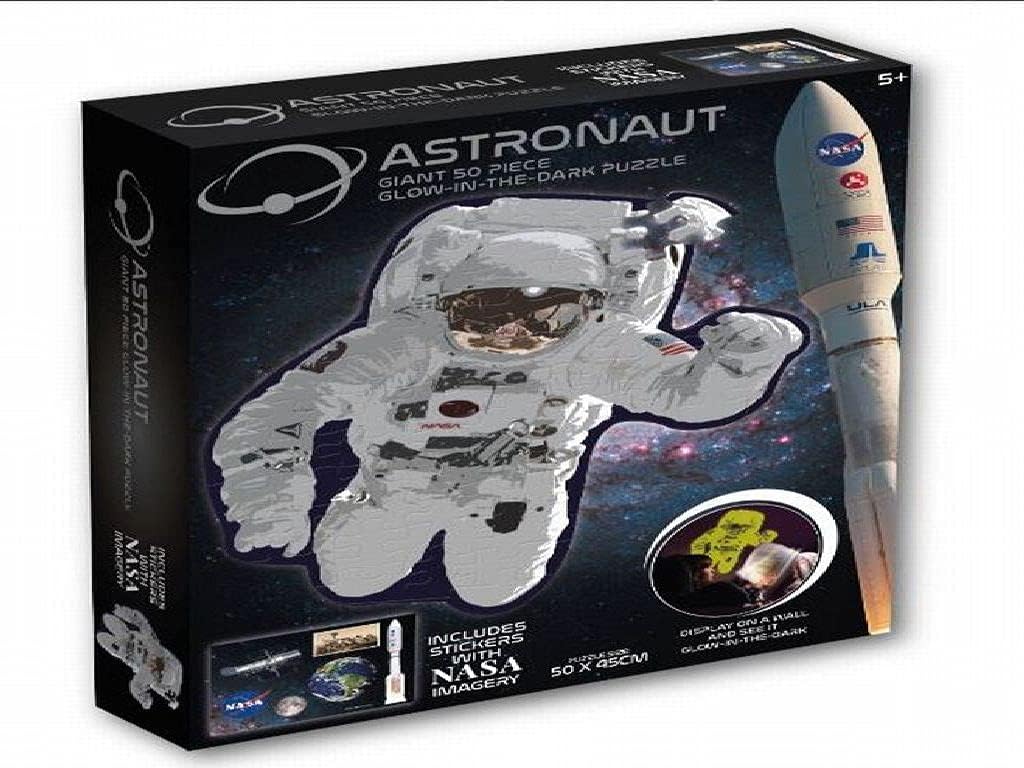 Nasa Giant Astronaut Puzzle - Glow in the Dark Space Adventure (82-0013)