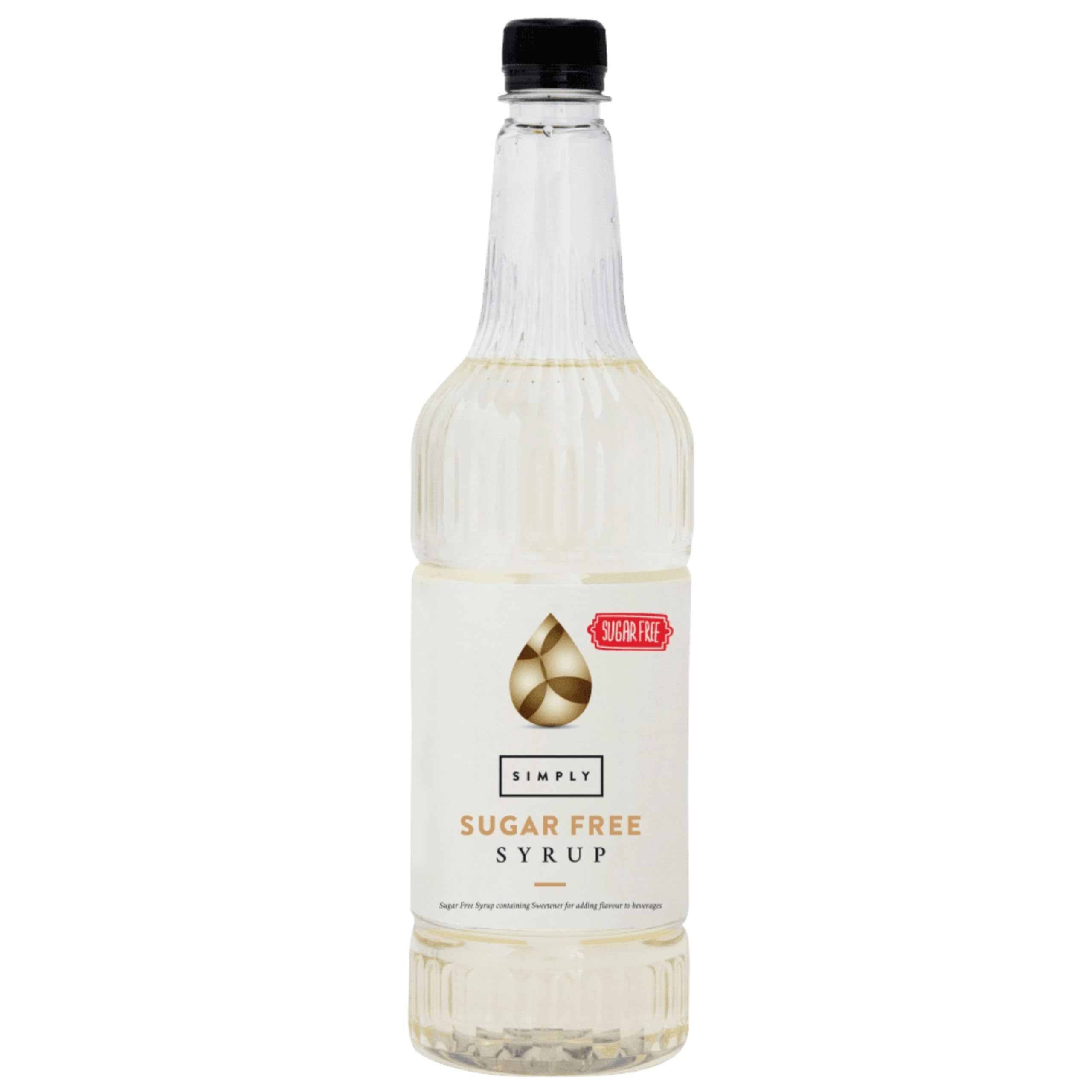 Simply Sugar Free Syrup - Low Calorie, Vegan, Nut Free Flavoured Syrup | 1 l 1