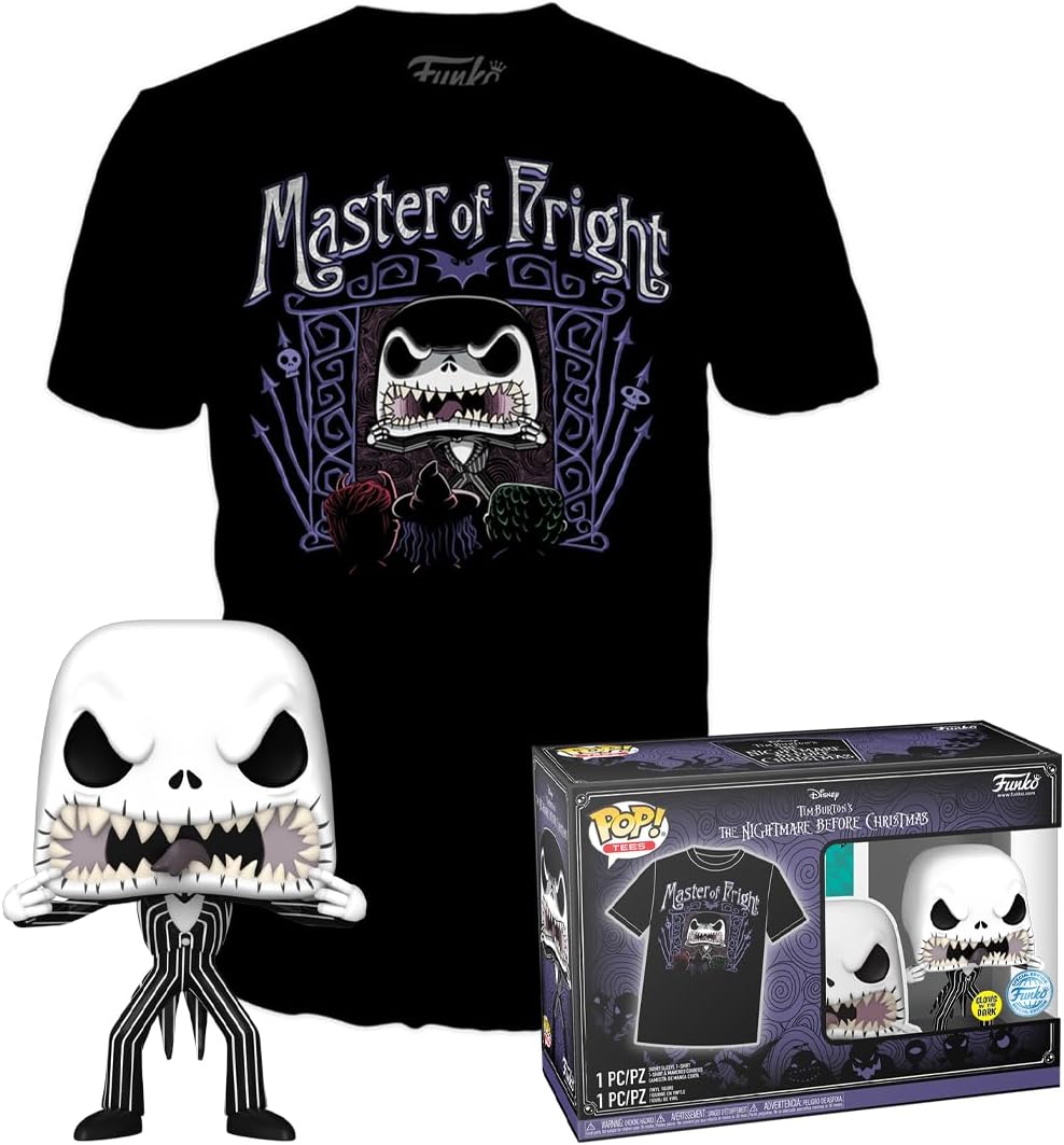 Funko Loungefly POP! &amp; T-Shirt: Disney - Jack Skellington - Xl - T-Shirt mit Kollektion