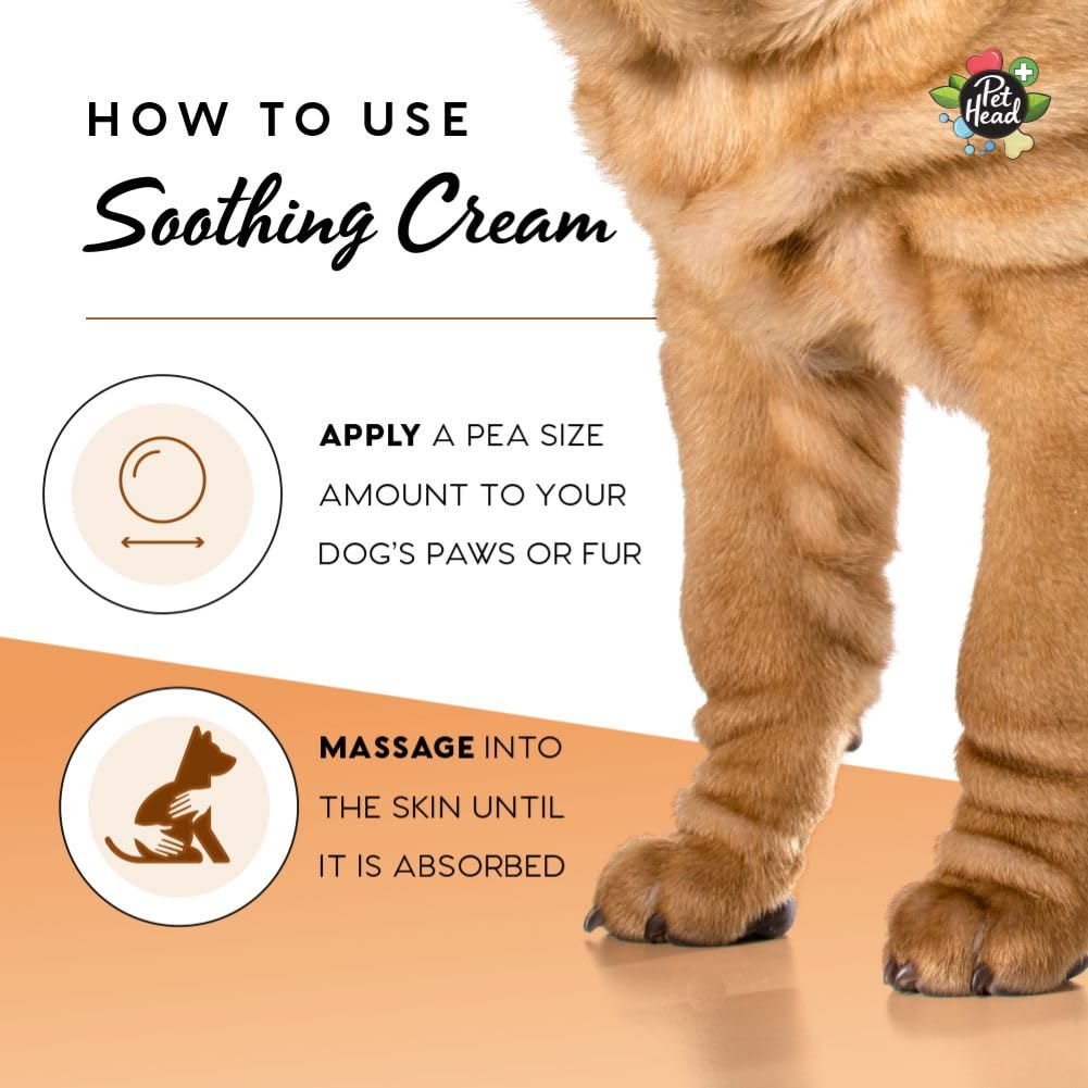 Pet Head Health Oatmeal Soothing Cream for Dogs - Fragrance Free, 85ml 6