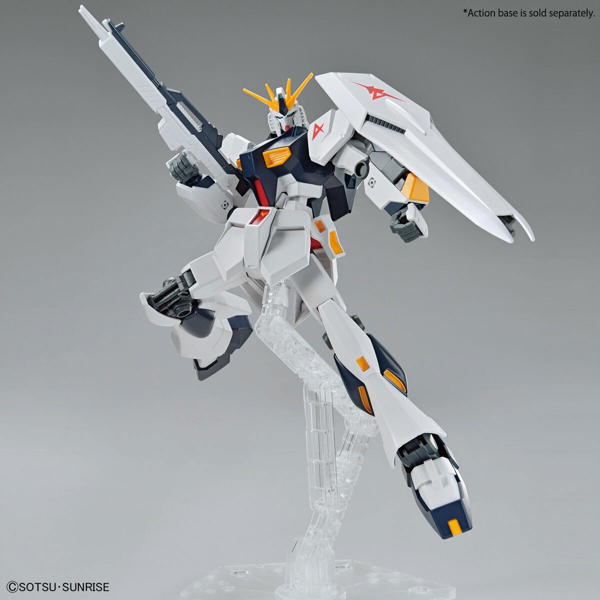 BANDAI ENTRY GRADE Nu Gundam - 1/144 Scale Model Kit | Beginner Friendly | No Glue Required 6