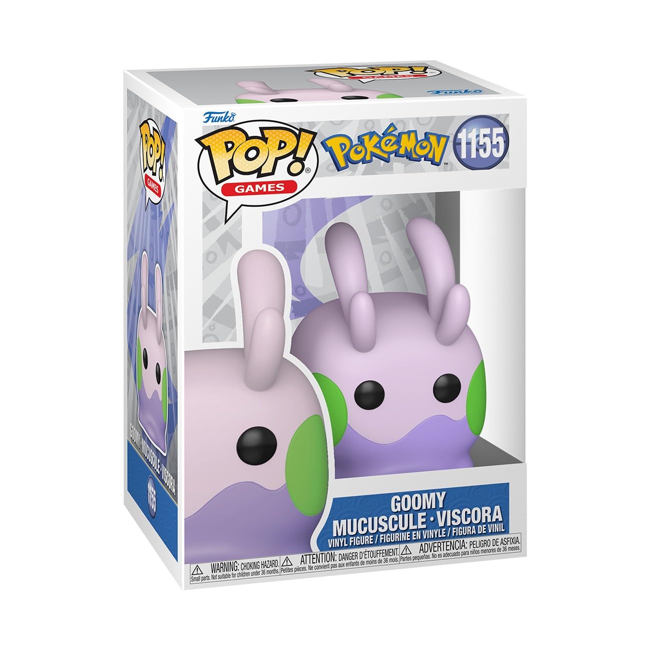 Funko Pop! Games: Pokemon Goomy Vinyl Figure #91663 | 3.75-inch Collectible 1