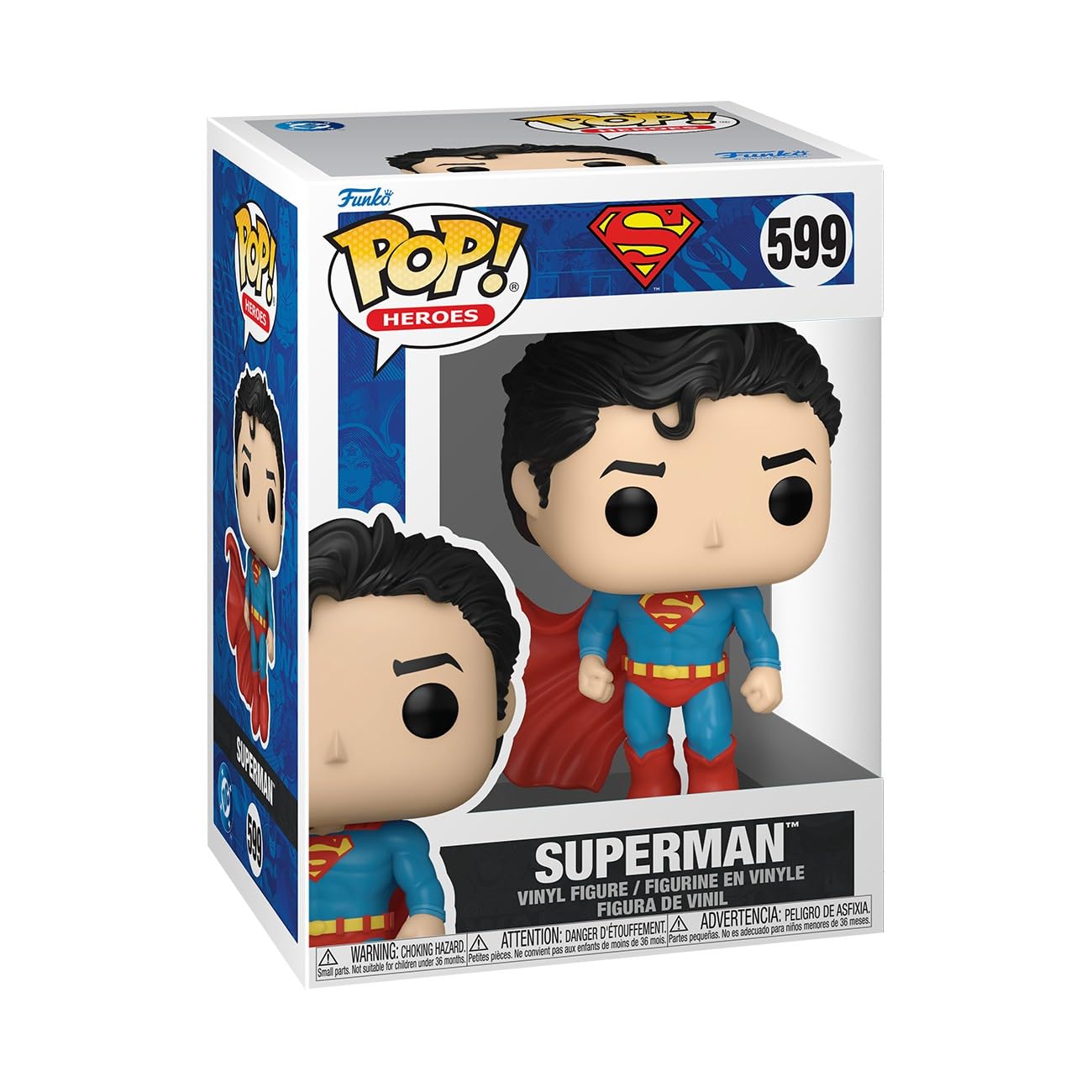 Funko Pop! Heroes: Superman - DC New Classics Vinyl Figure | Approx. 3.75 Inches Tall 1