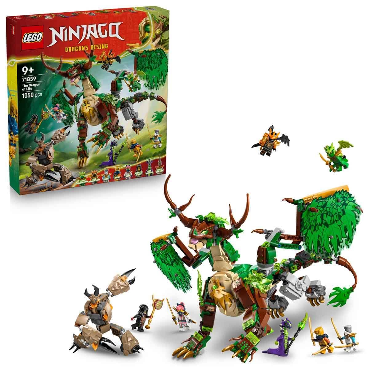 LEGO NINJAGO The Dragon of Life 71859 Building Set | 8 Minifigures | Ages 9+ 1