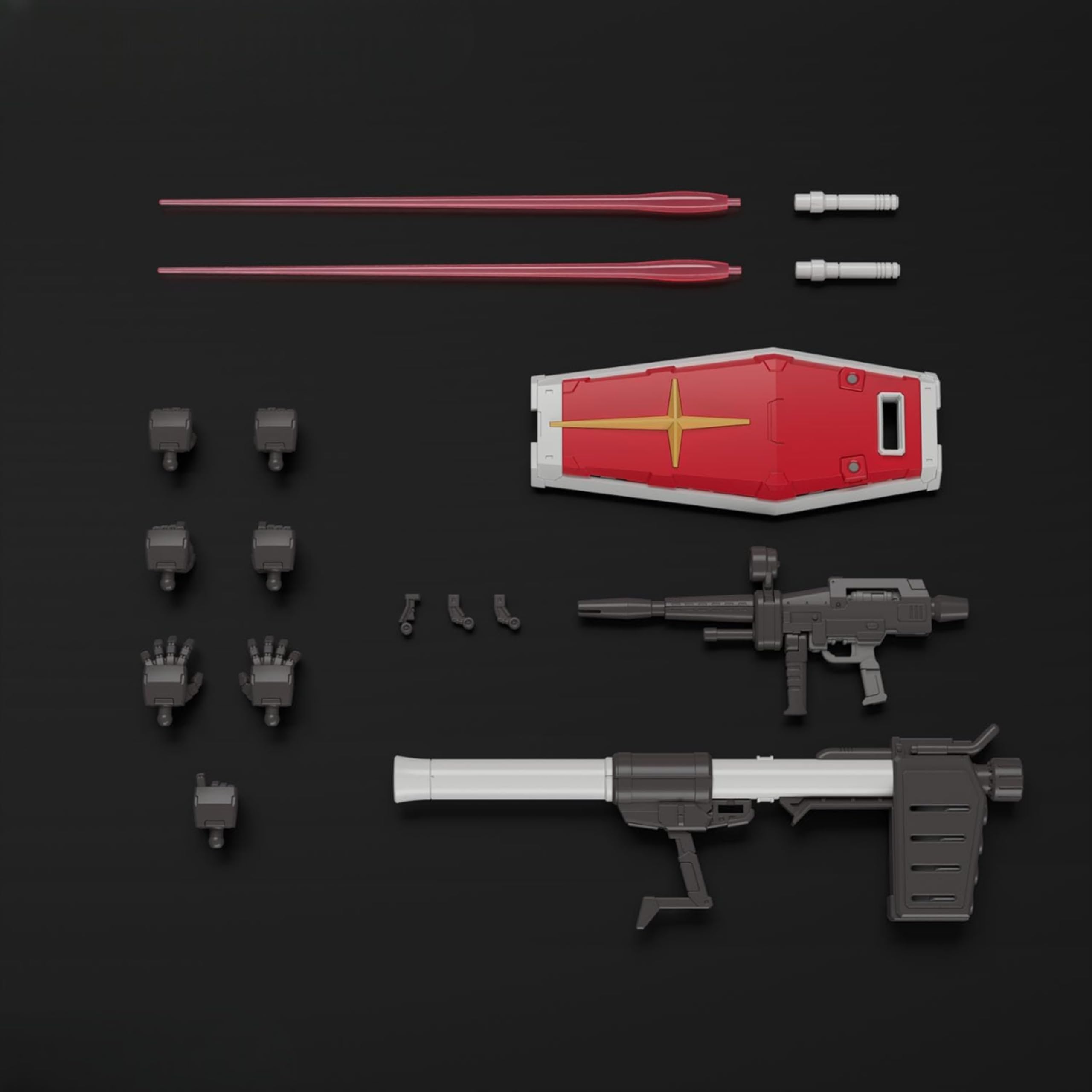 BANDAI SPIRITS Real Grade 1/144 RX-78-2 Gundam Ver. 2.0 Model Kit | Snap-Fit Plastic Figure 3