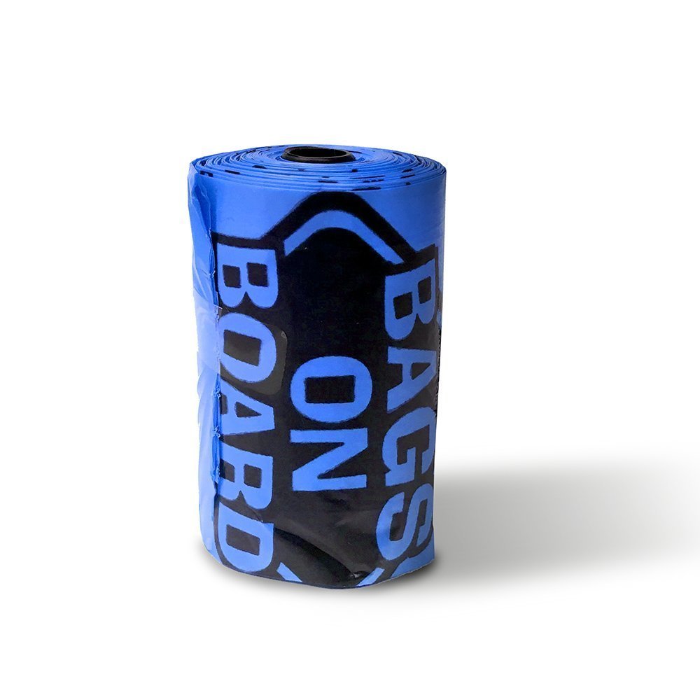 Bags on Board Strong Leak Proof Dog Poop Pick-up Bags - 315 Count, Blue, 9x14 Inches 3