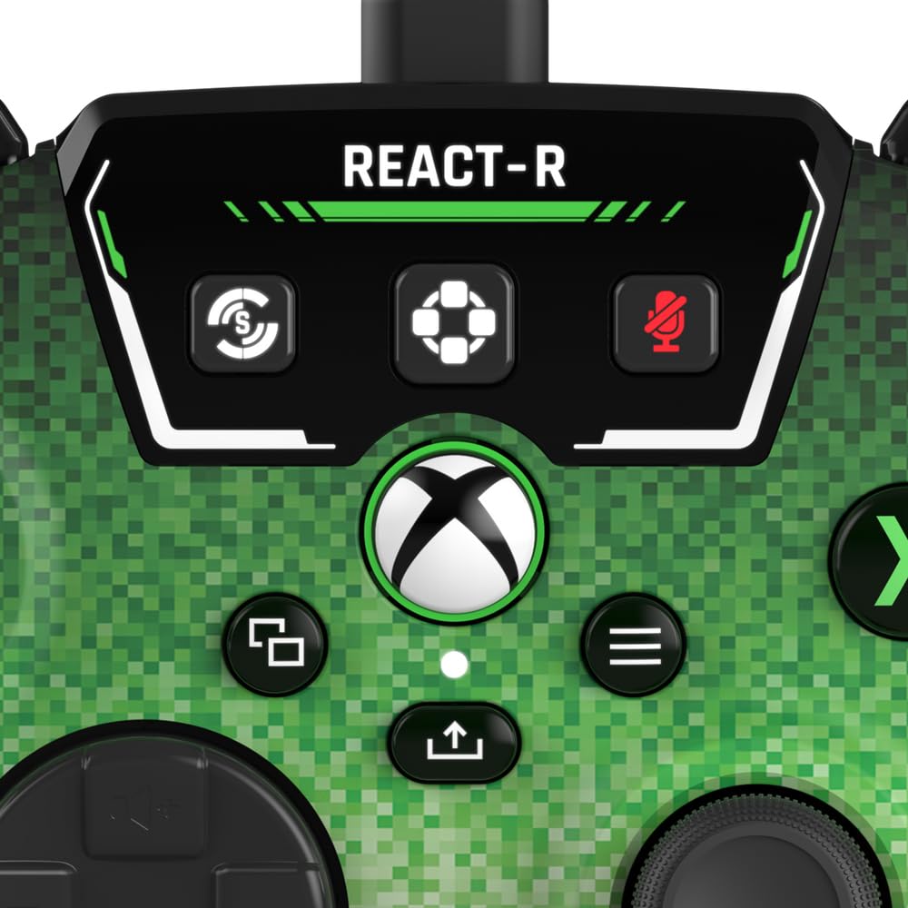 Turtle Beach React-R Pixel Wired Gaming Controller with Audio Controls, Mappable Buttons & Textured Grips for Xbox Series X|S, Xbox One & PC [Officially Licensed for Xbox] 6