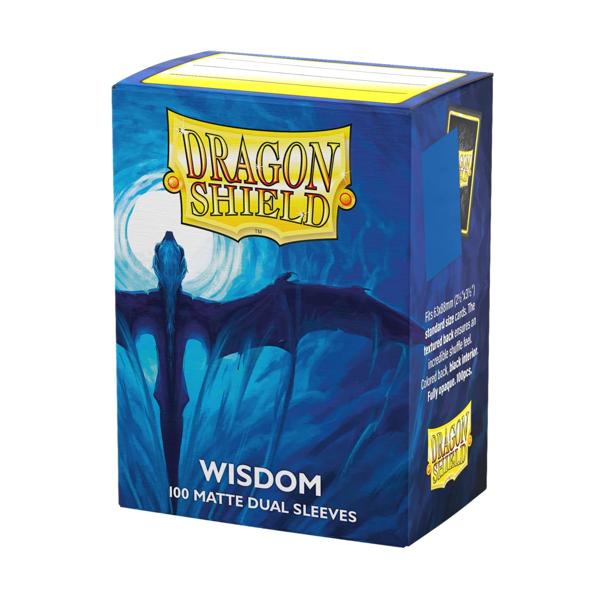 Dragon Shield Arcane Tinmen Dual Matte Wisdom 100ct Standard Card Sleeves 1