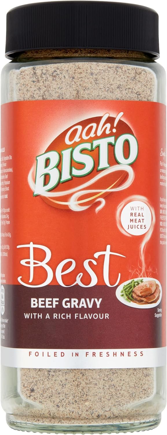 Bisto Best Beef Gravy Granules - Made With Real Meat Juice | 390 g Jar 7
