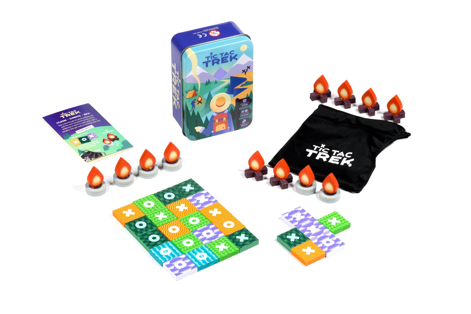 Alley Cat Games Tic Tac Trek - Tic Tac Toe Exploration Tin Game 12