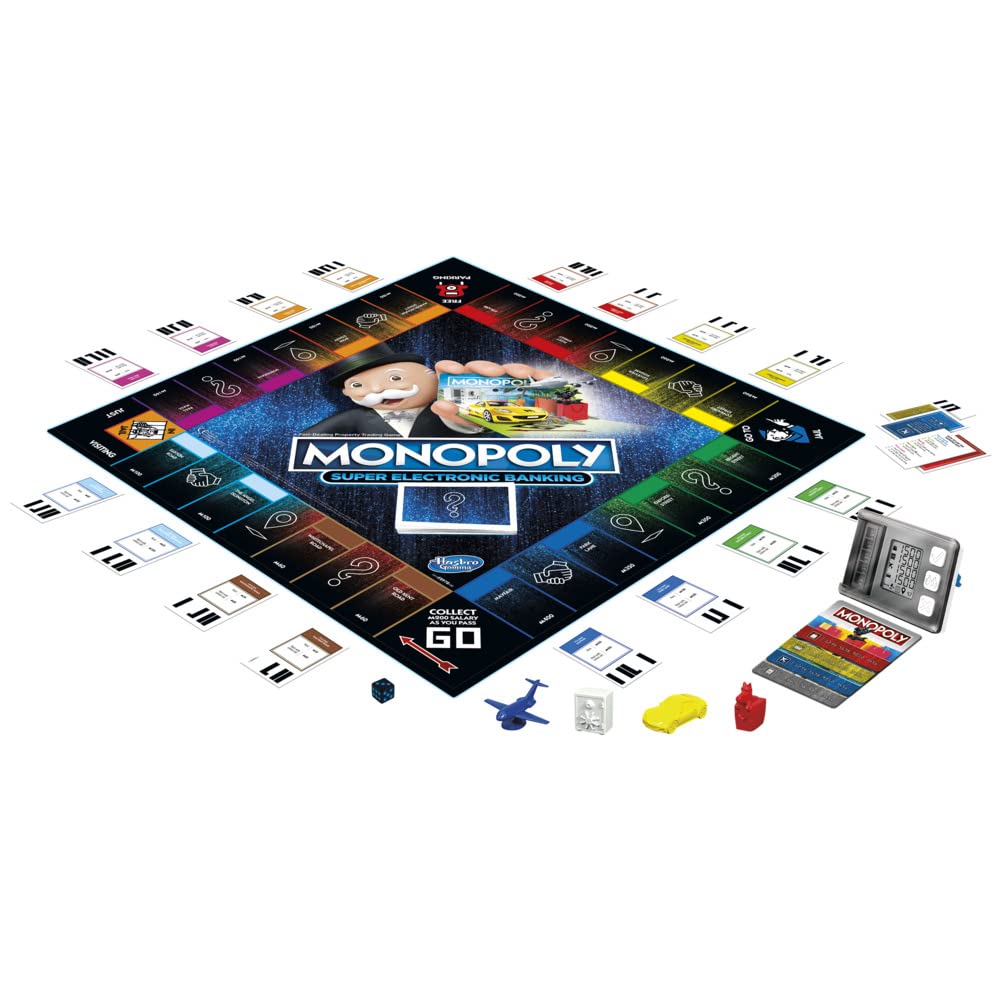 Monopoly Ultimate Rewards Family Board Game with Electronic Banking | Ages 8+ | 2-4 Players 4