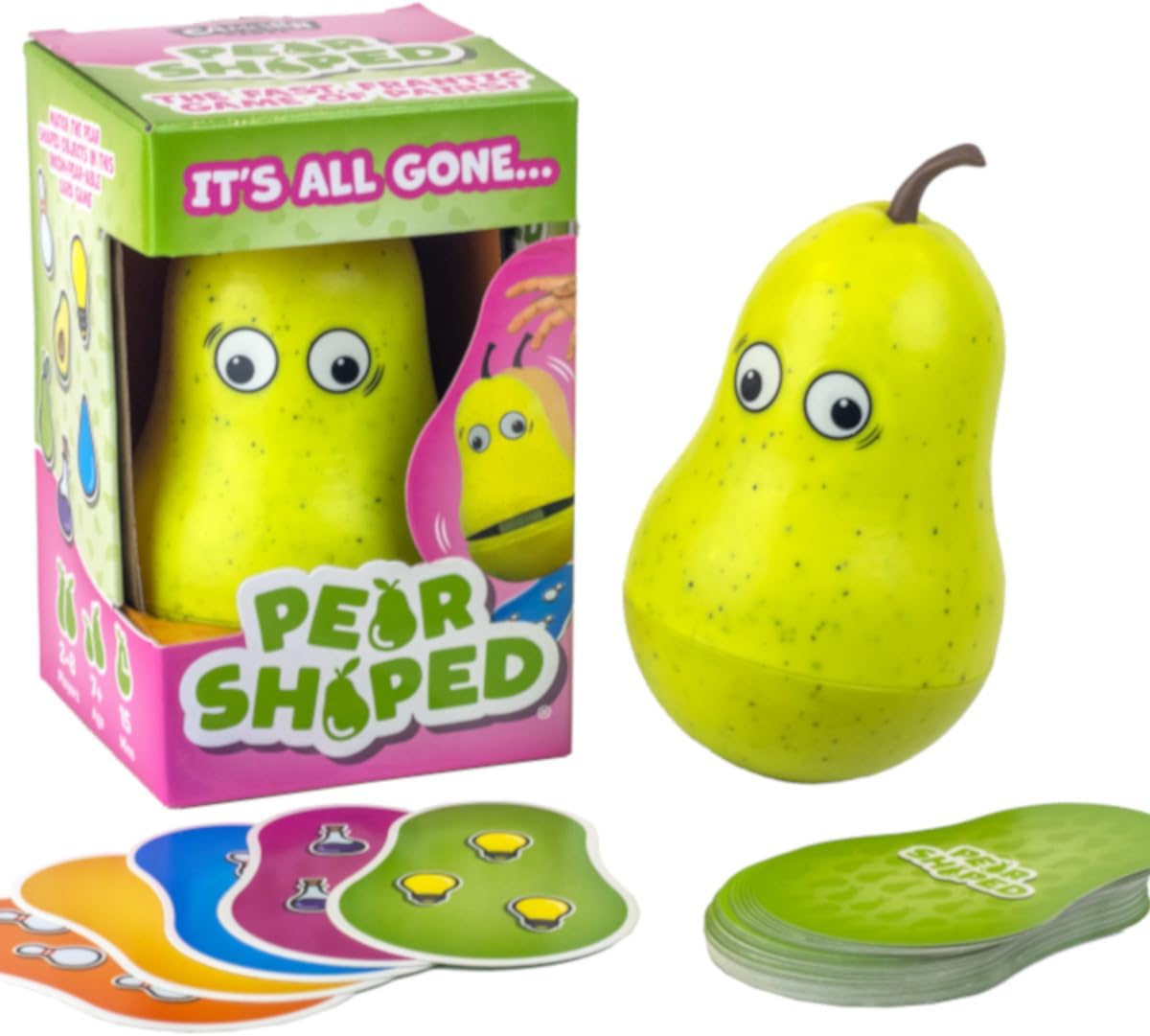 GWDev Pear Shaped Card Game for Kids and Families, 2-8 Players, 15-Minute Gameplay 1