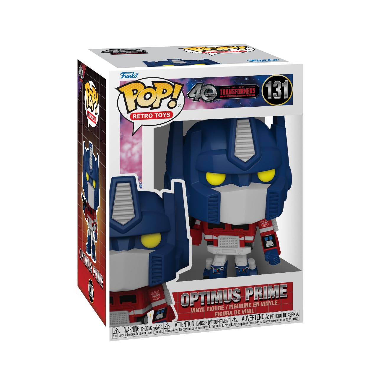 Funko Pop! Retro Toys: Transformers G1 Optimus Prime 40th Anniversary Edition Vinyl Figure