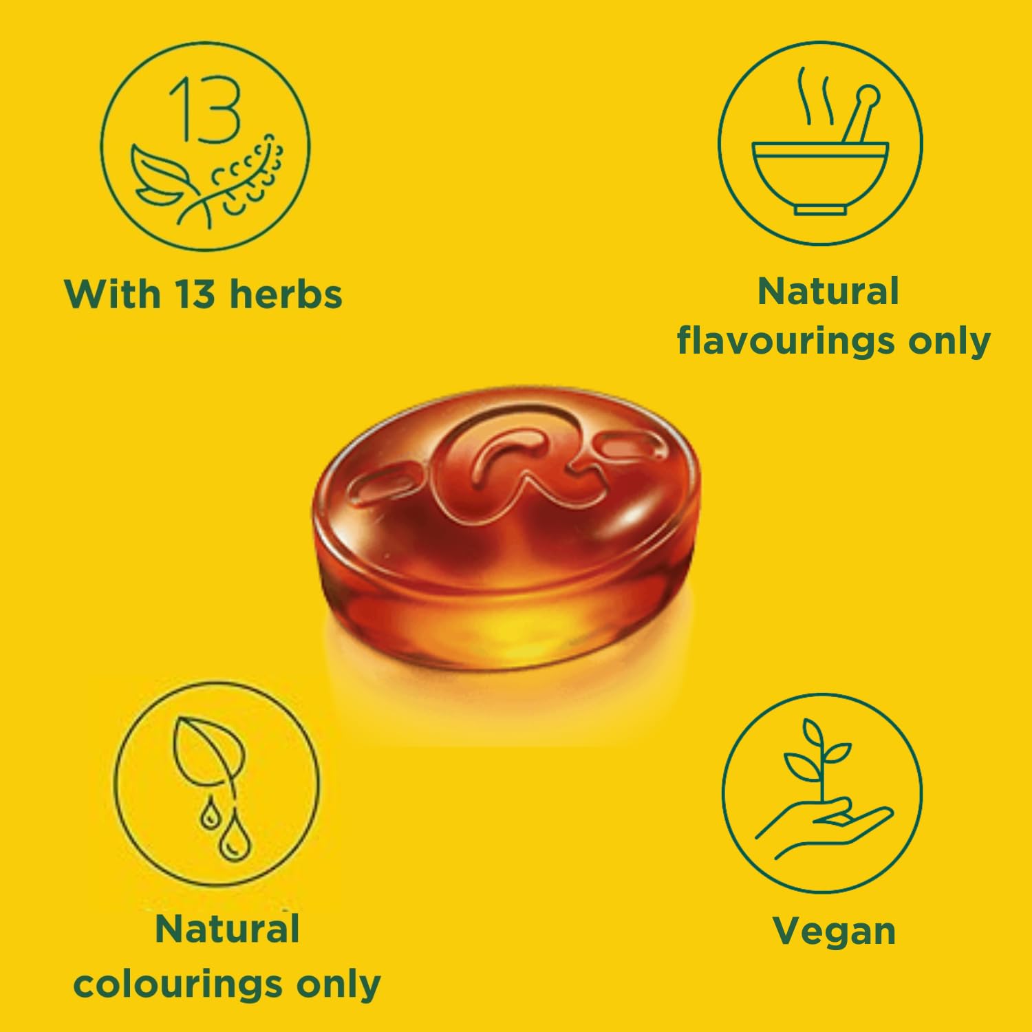 Ricola Original Sugar Free Swiss Herbal Sweets - 13 Alpine Herbs, Stevia Sweetened | 20 Boxes of 45g 4