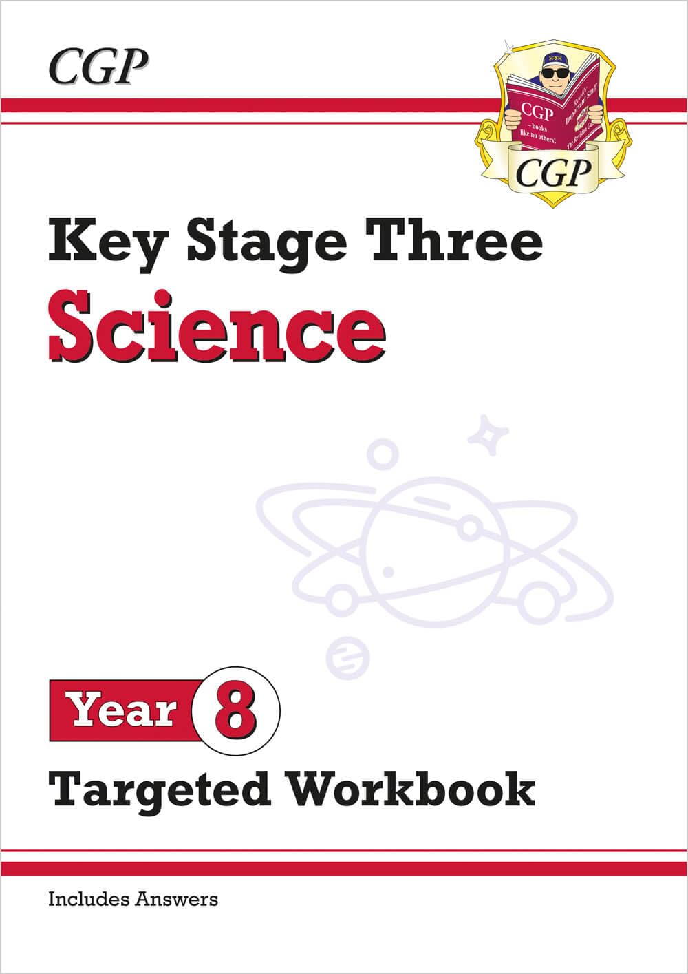 CGP KS3 Science Year 8 Targeted Workbook - Catch Up Support | Paperback | English
