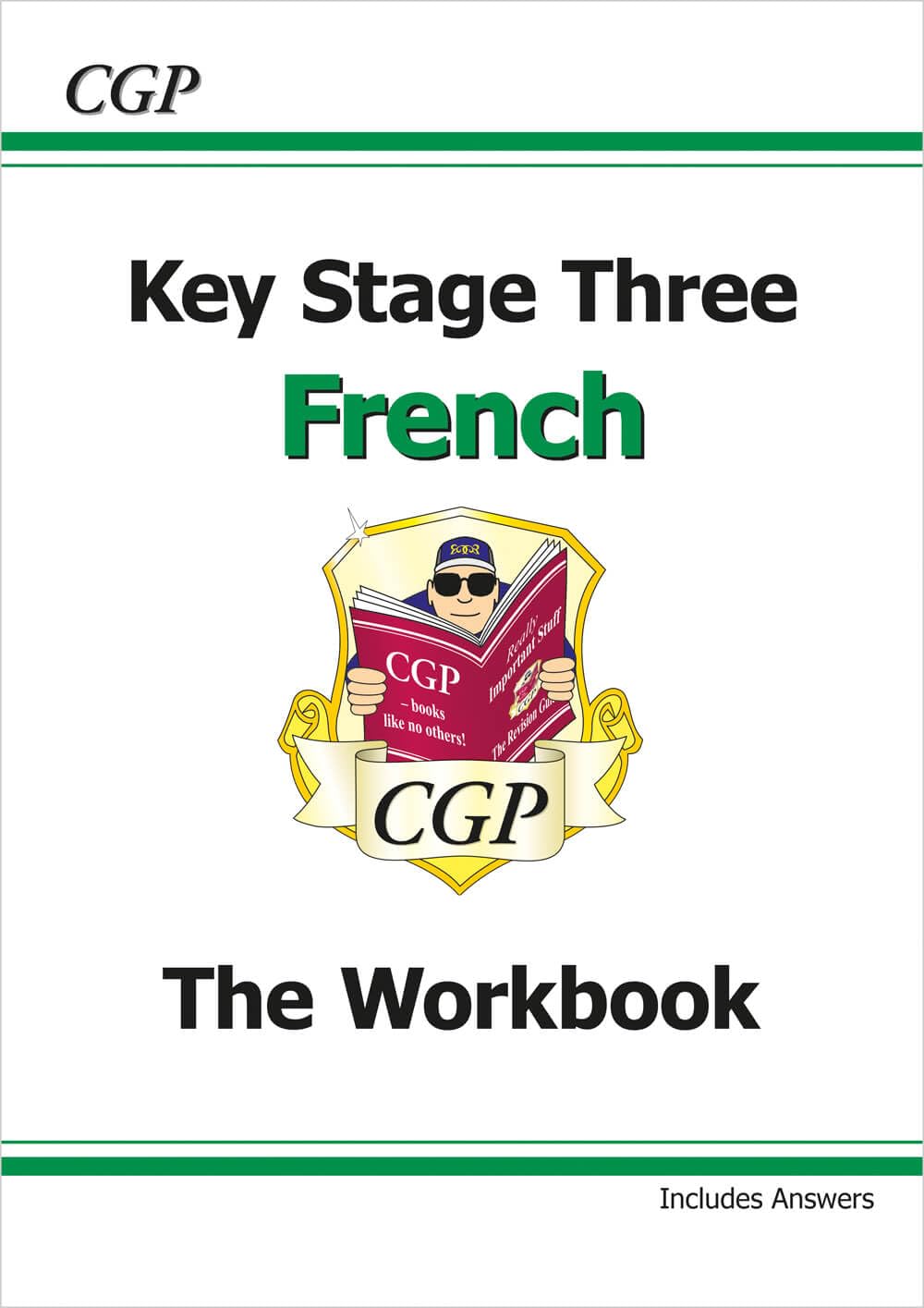 CGP KS3 French Workbook with Answers - Ages 11-14 | Paperback | 76 Pages