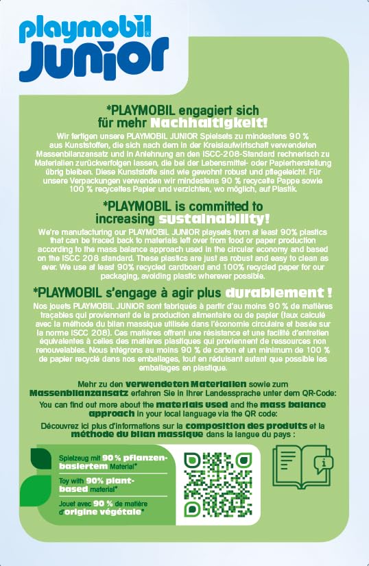 Playmobil 70297 Advent Calendar: Snowy Christmas Playset for Toddlers Ages 1+ 2