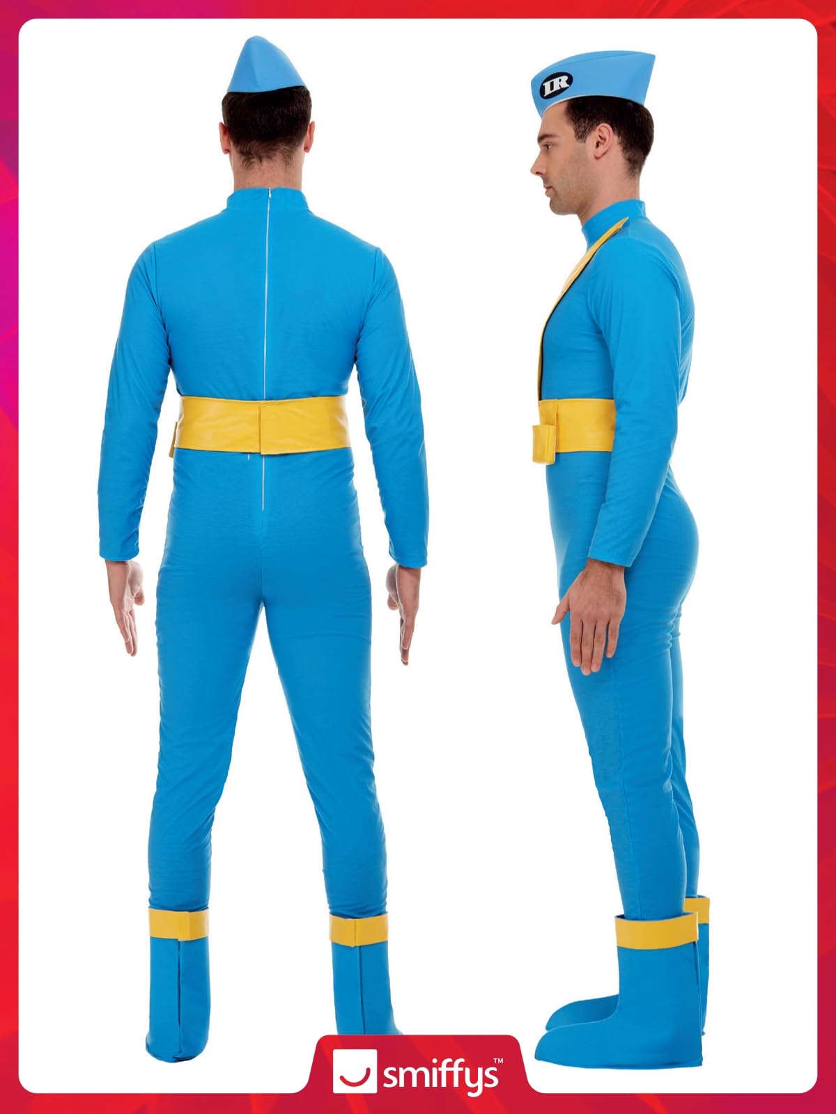 Smiffys Thunderbirds Scott &amp; Virgil Deluxe-Kostüm – Rollenspiel-Outfit für Erwachsene 4
