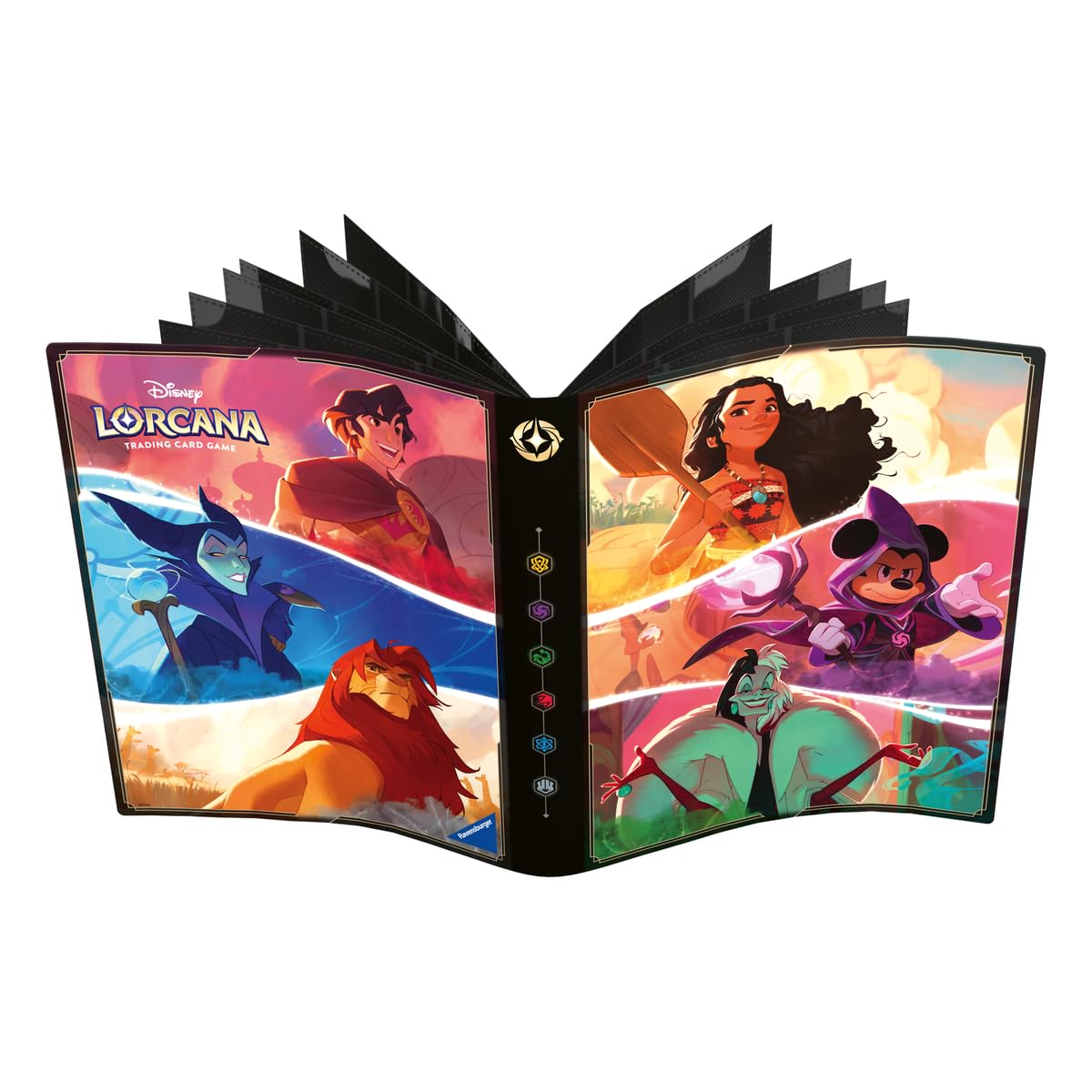 Ravensburger Disney Lorcana TCG Card Portfolio - Blue Storage for 252 Cards 1