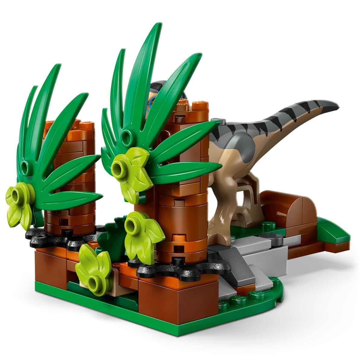 LEGO Jurassic World Raptor Off-Road Escape 76972 Building Toy Set | Ages 6+ 4
