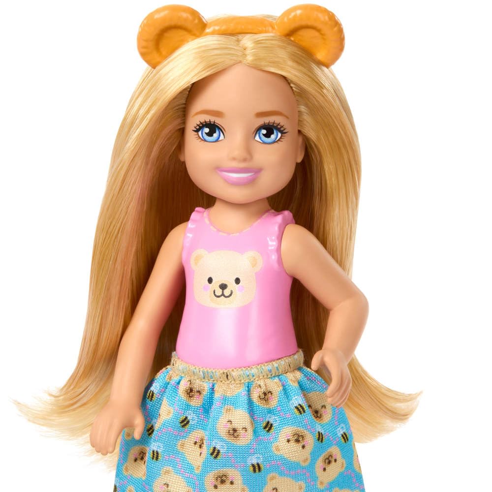 Barbie Club Chelsea Pop-Up Tea Party Playset with Blonde Doll & 12 Accessories | Ages 3+ 3