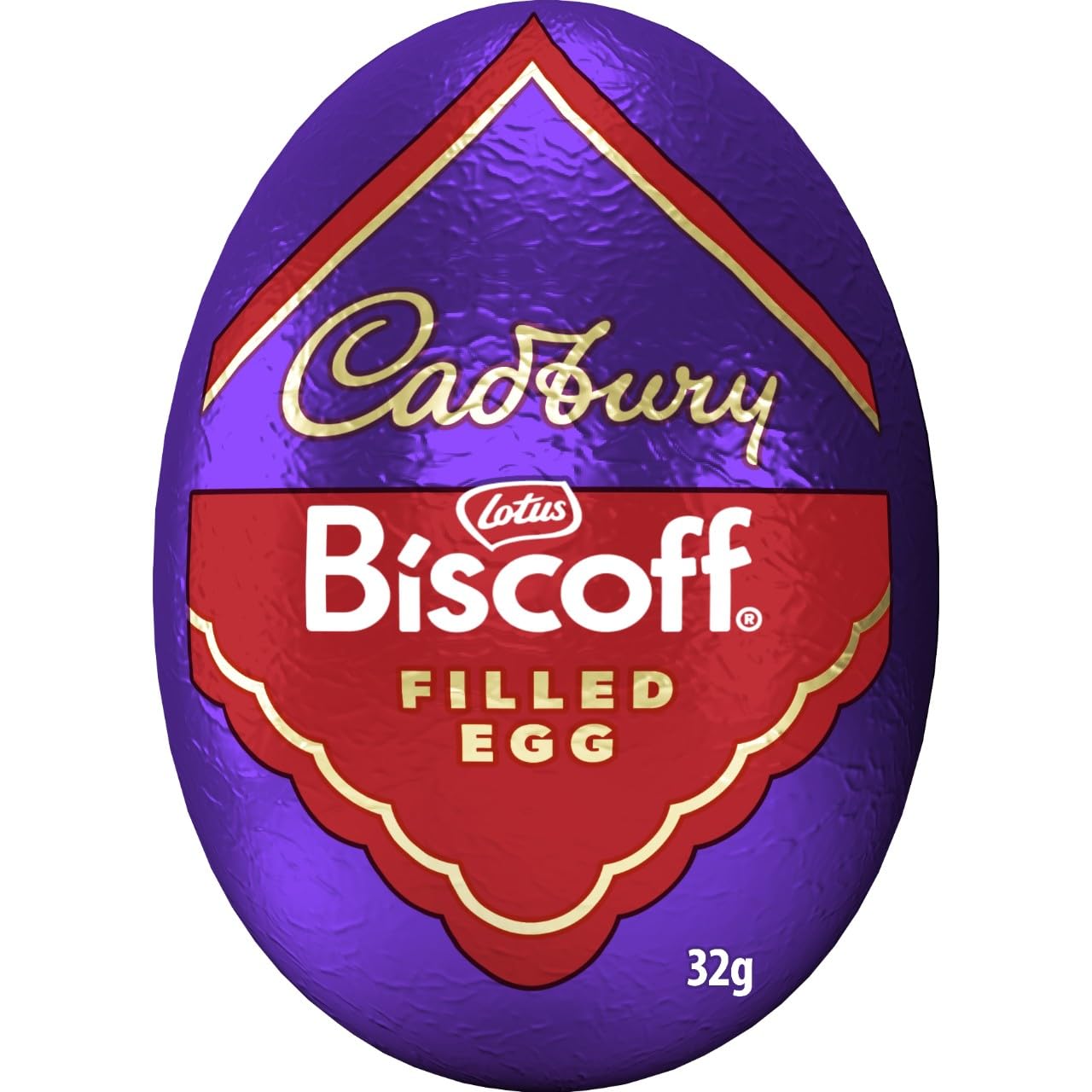 Cadbury Dairy Milk Biscoff Filled Chocolate Egg - Pack of 48 | Filled with Crunchy Lotus Biscoff Spread 3