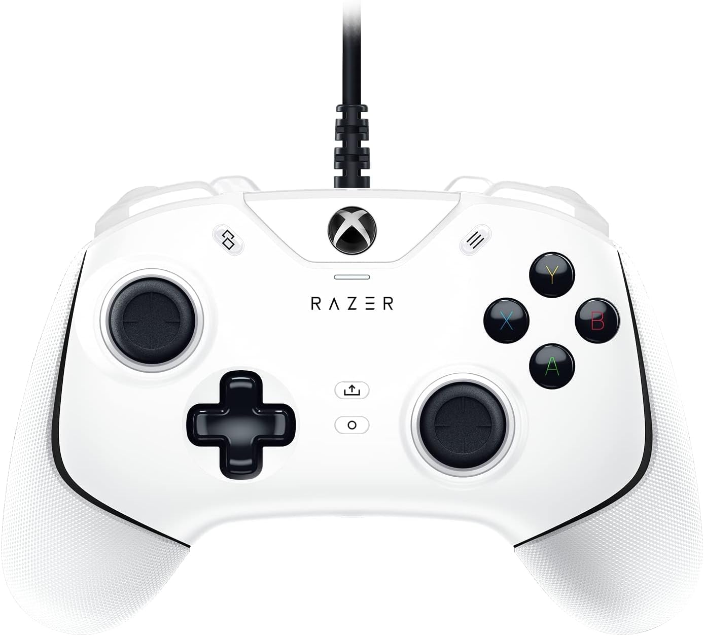 Razer Wolverine V2 – Kabelgebundener Gaming-Controller für Xbox Series X|S, Xbox One und PC – Mercury White