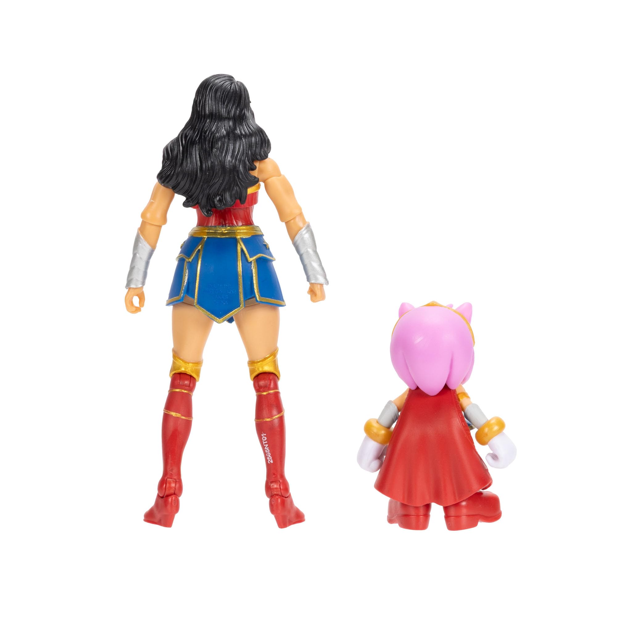 Sonic The Hedgehog DC Crossover Amy as Wonder Woman & Classic Wonder Woman Action Figure Multipack 2