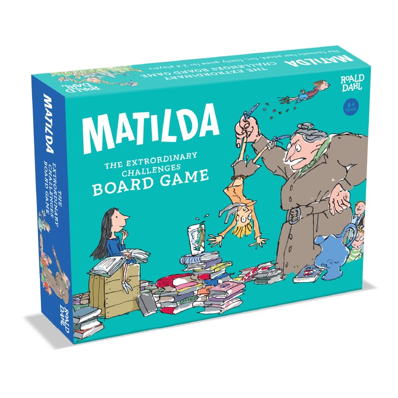 Roald Dahl Matilda The Extraordinary Challenges Board Game, Family Board Game for 2-4 Players 7