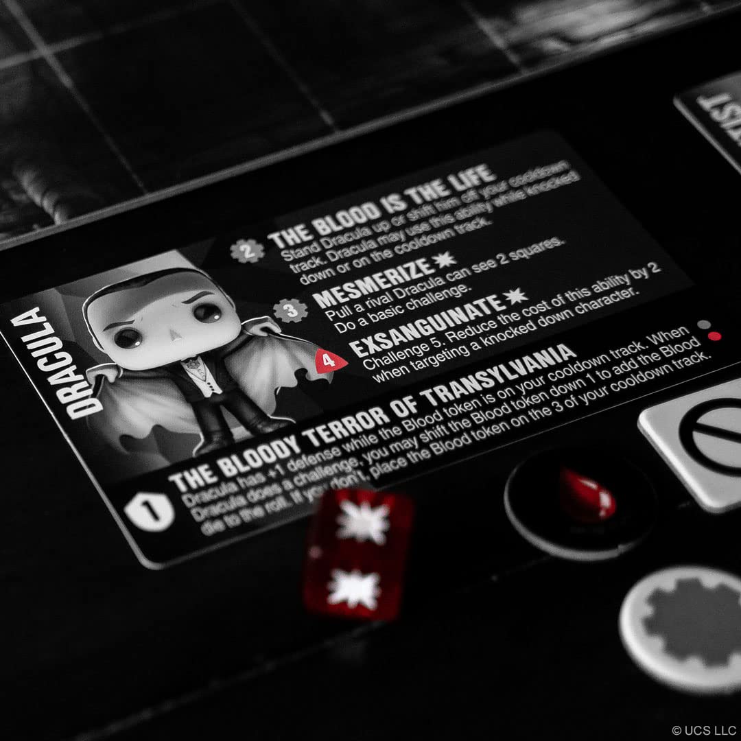 Funko Funkoverse Universal Monsters 4-Pack Strategy Game