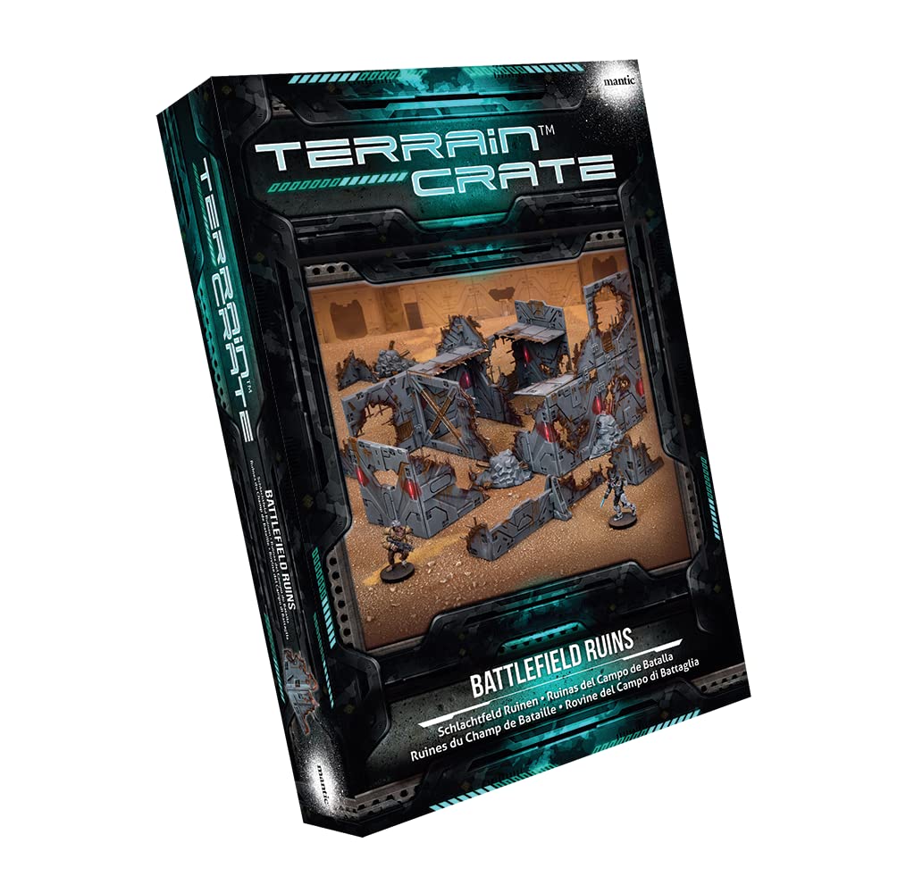 Mantic Battlefield Ruins Modular Hard Plastic Scenery Set 1