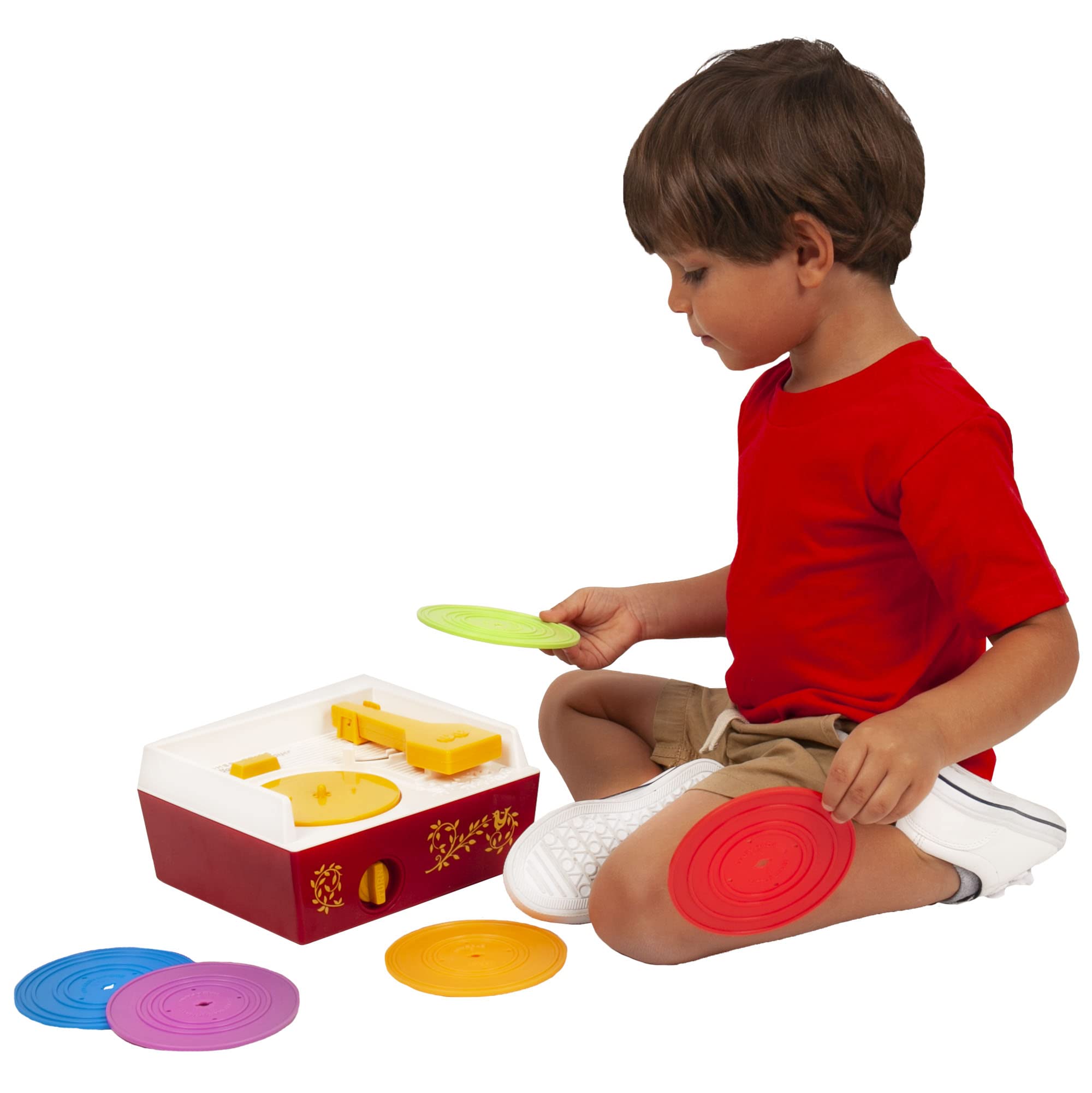 Fisher-Price Classics Music Box Record Player - Musical Toy for Toddlers 18 Months+ 3