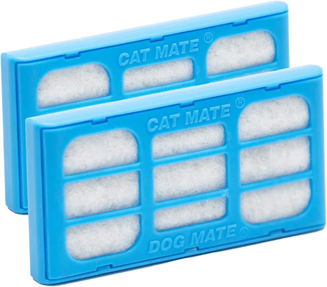 Cat Mate Genuine Replacement Filter Cartridges (2 Pack) for Cat Mate & Dog Mate Fountains