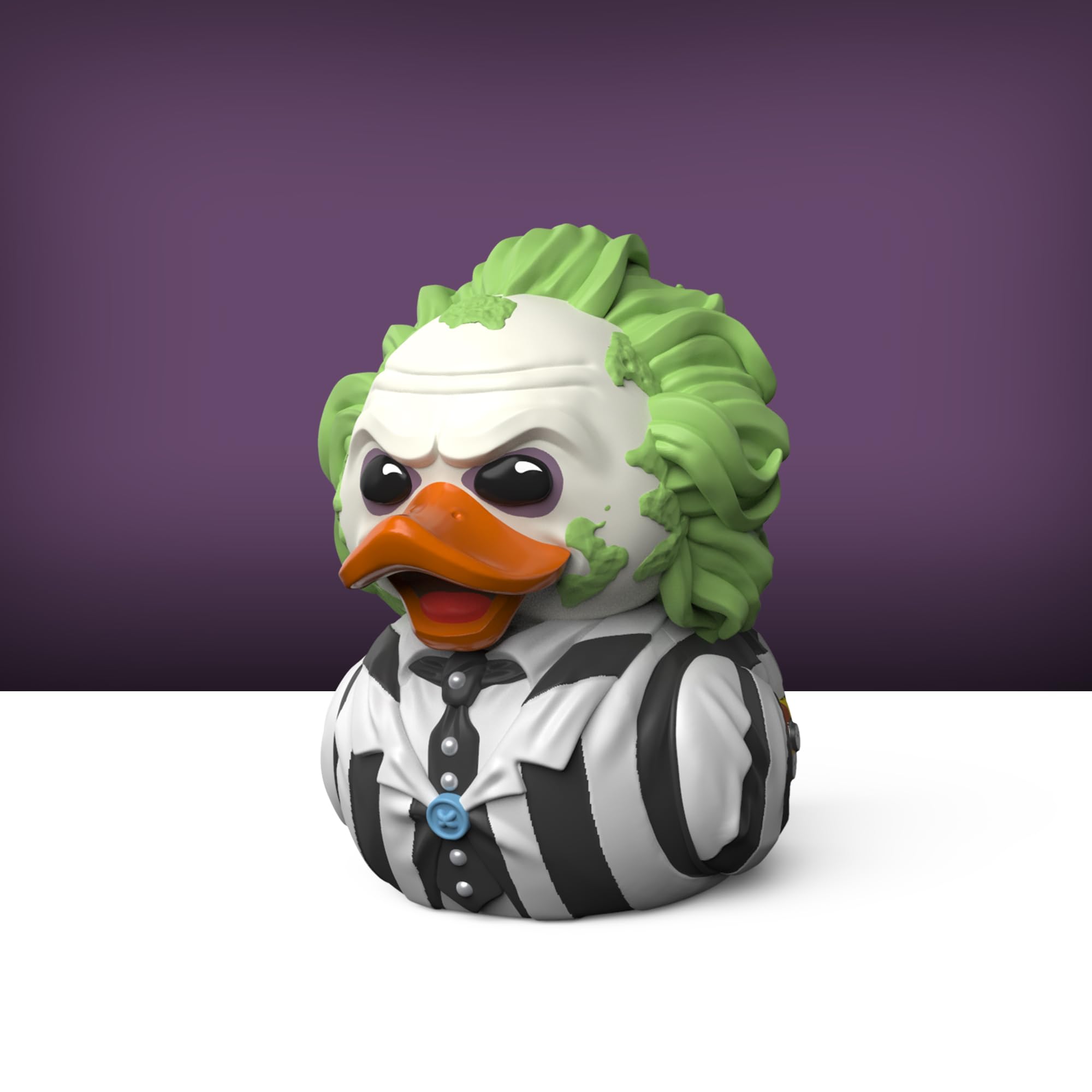 TUBBZ Mini: Beetlejuice Cosplaying Rubber Duck Vinyl Figure | 2 Inch | Collectible 2