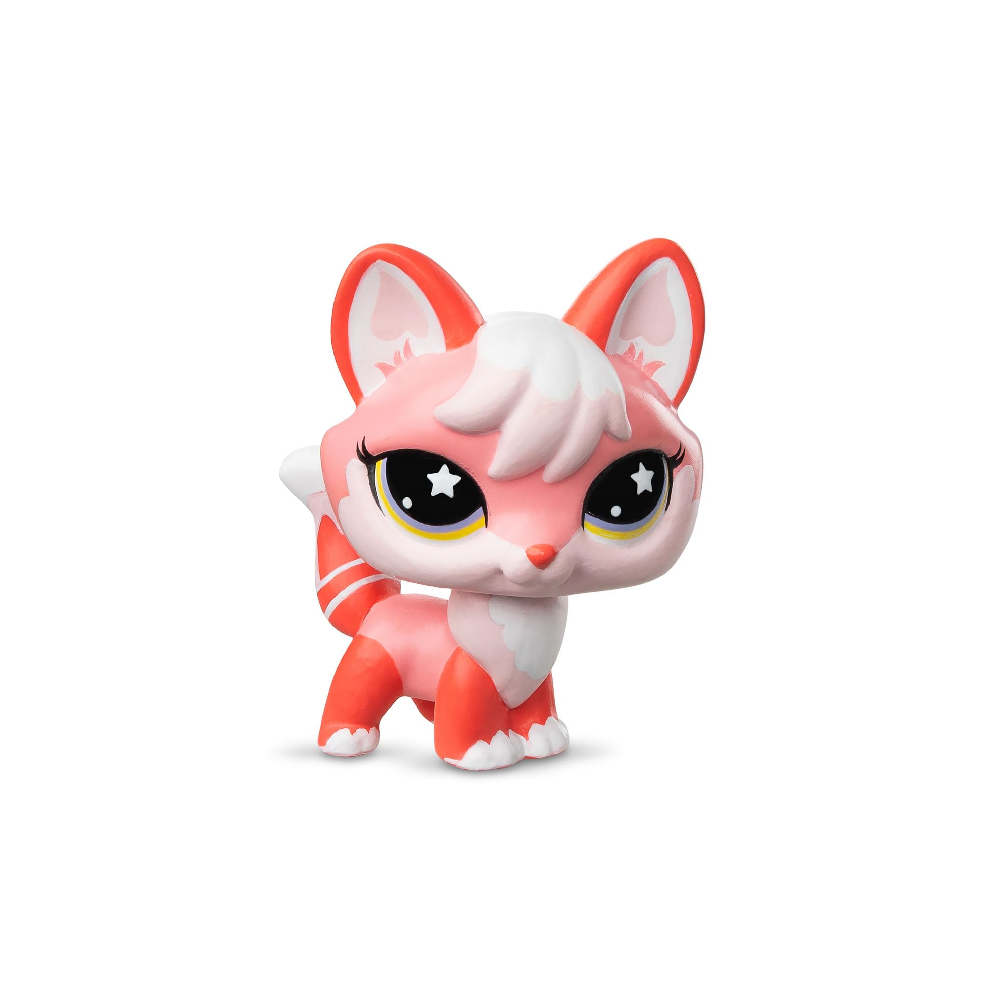 Littlest Pet Shop Sporty Fox Miniature Figure with 9 Accessories | Bobble Head | Ages 4+