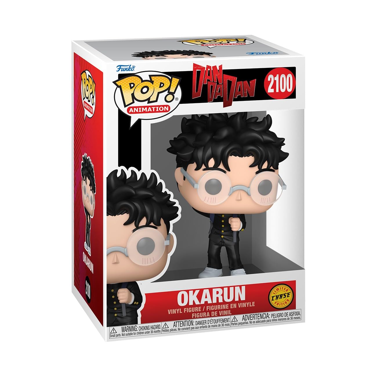 Funko Pop! Animation: Dandadan - Okarun Vinyl Figure (90667) - Chase Variant 3