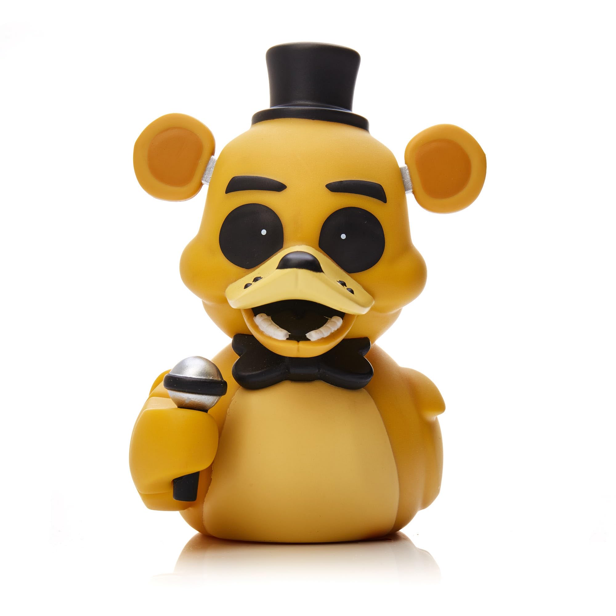 TUBBZ Golden Freddy Cosplaying Rubber Duck Figure | Five Nights At Freddys Collectible | 9cm Tall 1