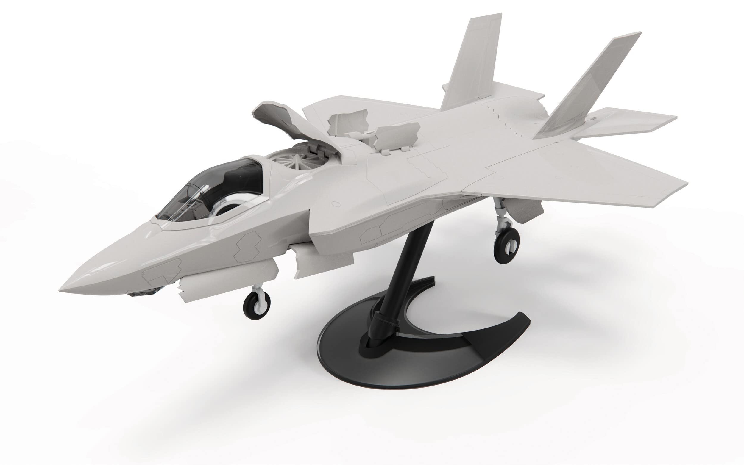 Airfix QUICKBUILD F-35B Lightning II Model Kit - Snap-Together Fighter Jet for Kids 6+ 3