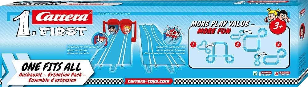 Carrera 20067001 FIRST Extension Set 'One fits All' - Slot Car Track Accessory 1