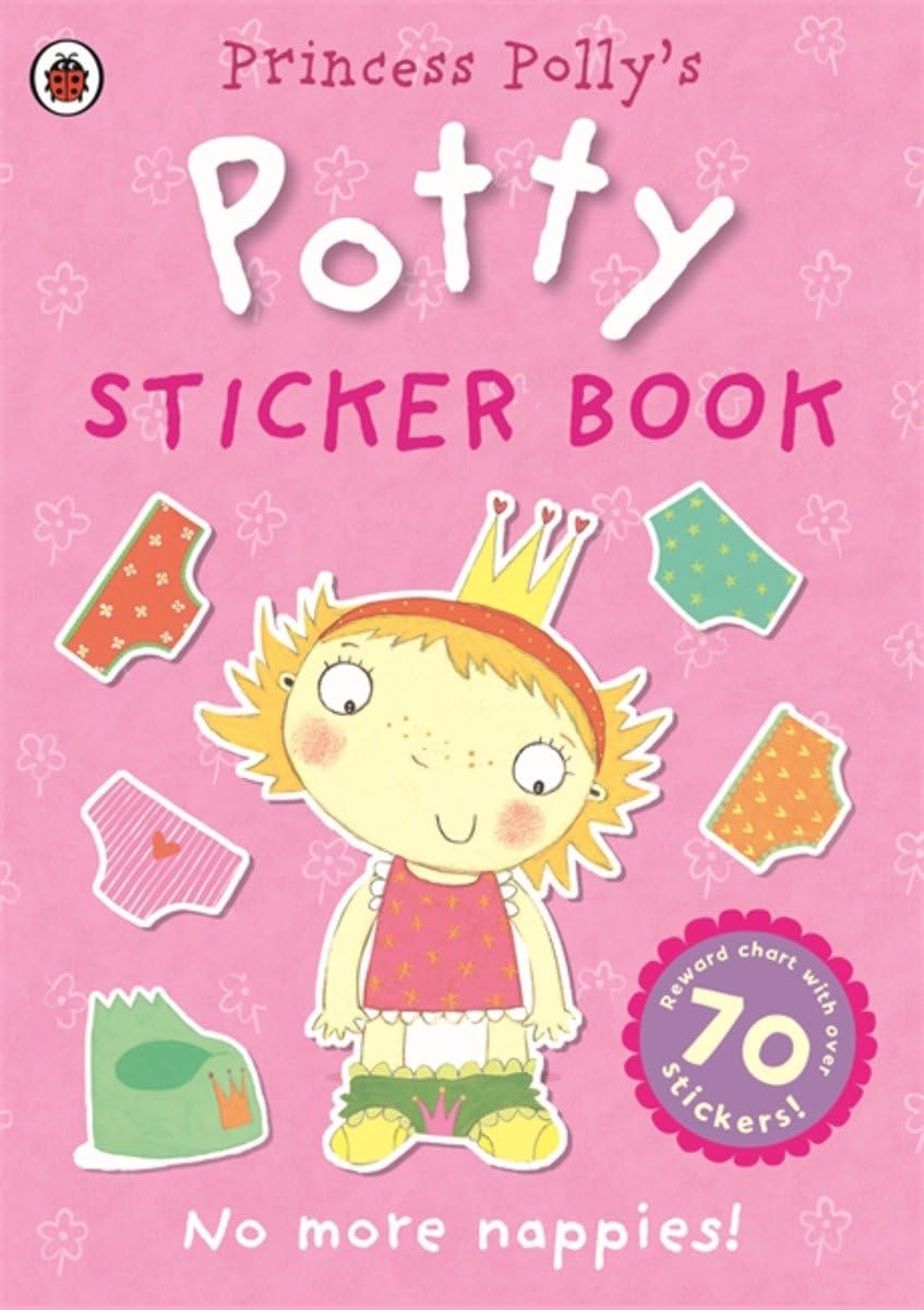Ladybird Princess Polly's Potty Sticker Activity Book | Ages 1-3 | Paperback