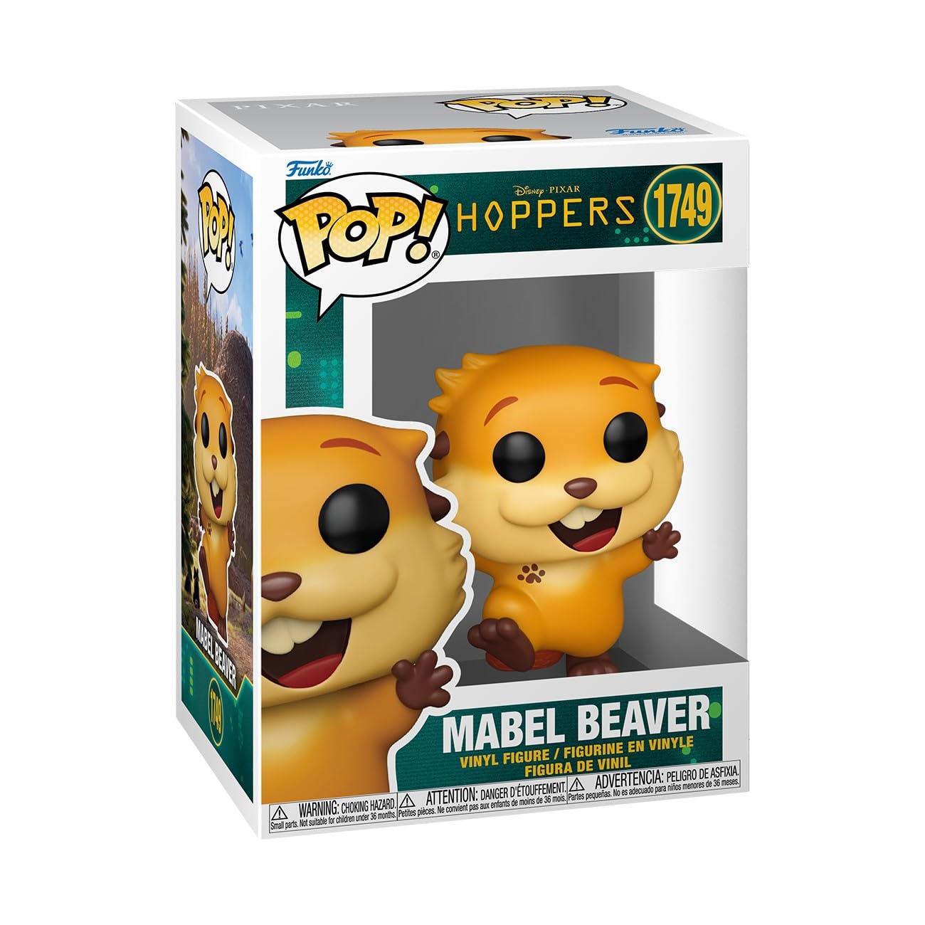 Funko POP! Disney Hoppers - Mabel Beaver Vinyl Figure | 3.75 Inches | Model 83613 1
