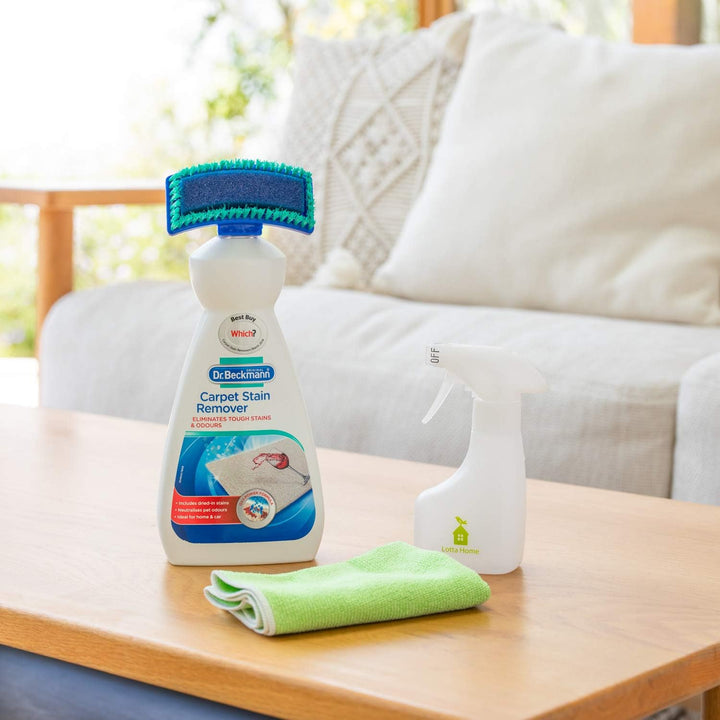 Dr. Beckmann Carpet Stain Remover with Applicator Brush - Removes New & Dried-in Stains